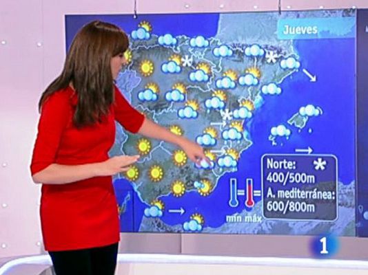 El tiempo - Nieve, viento y frío en España