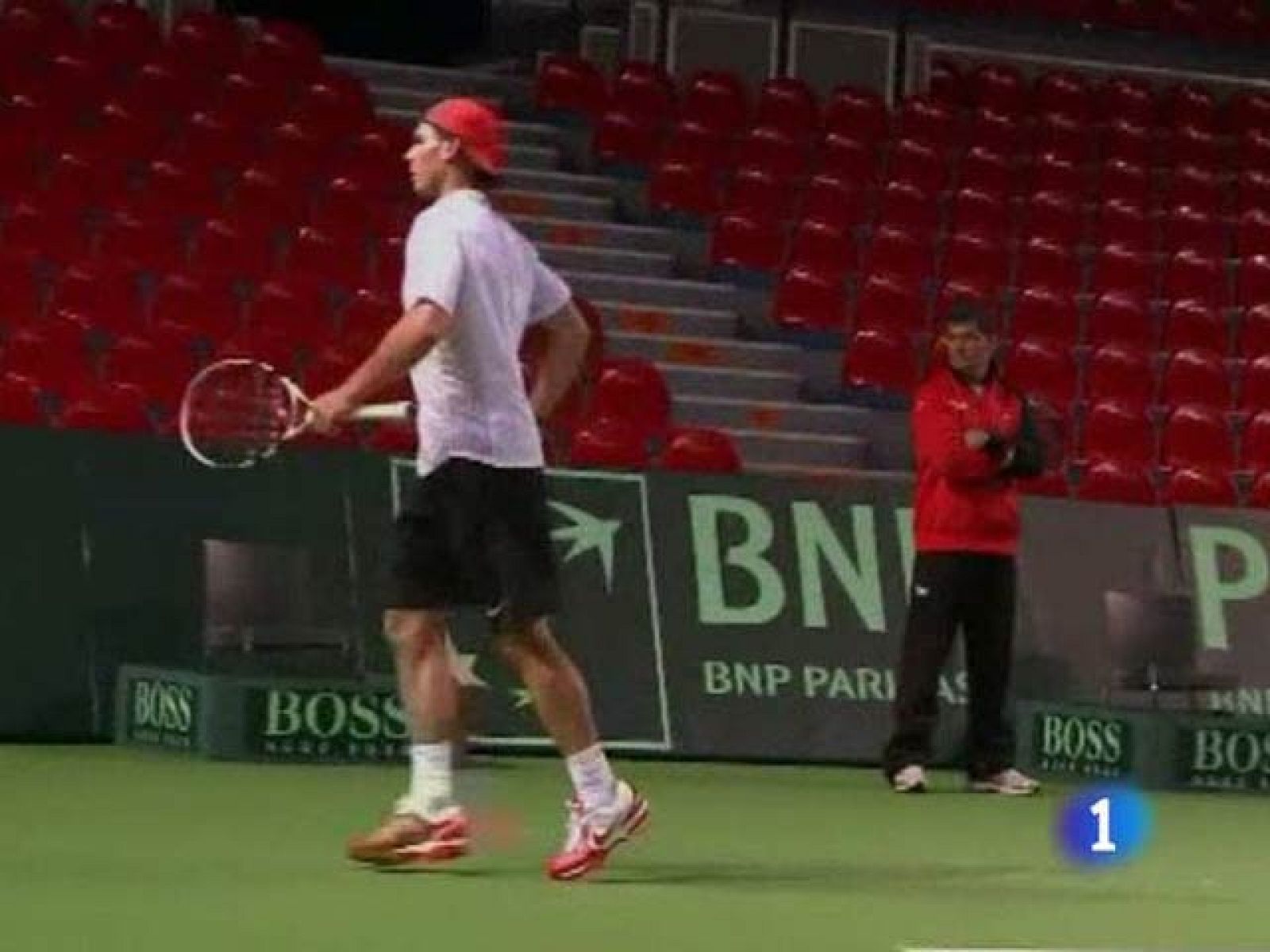 Los españoles ya entrenan en Charleroi