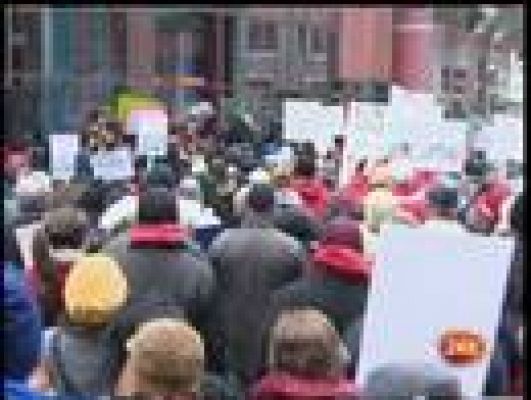 Telediario 1 - Wisconsin mantiene los recortes