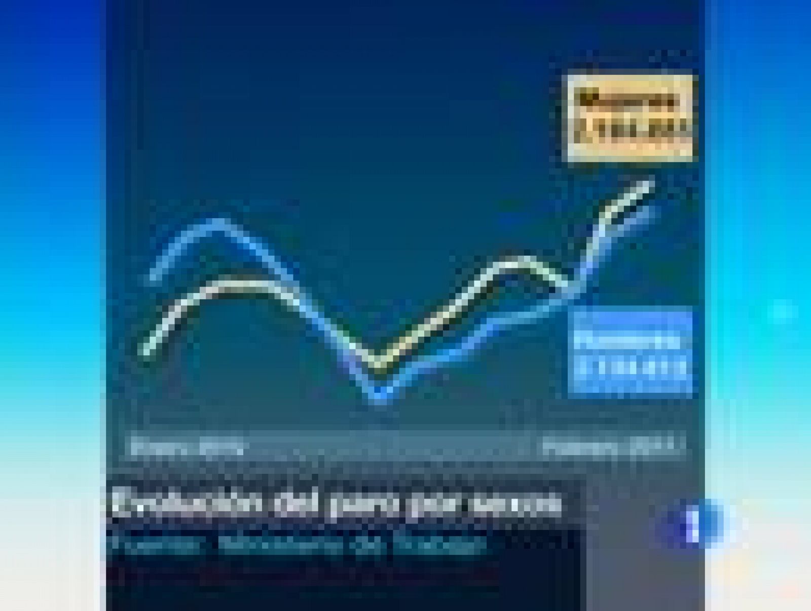 La crisis ha hecho que los números de parados y de paradas sean similares