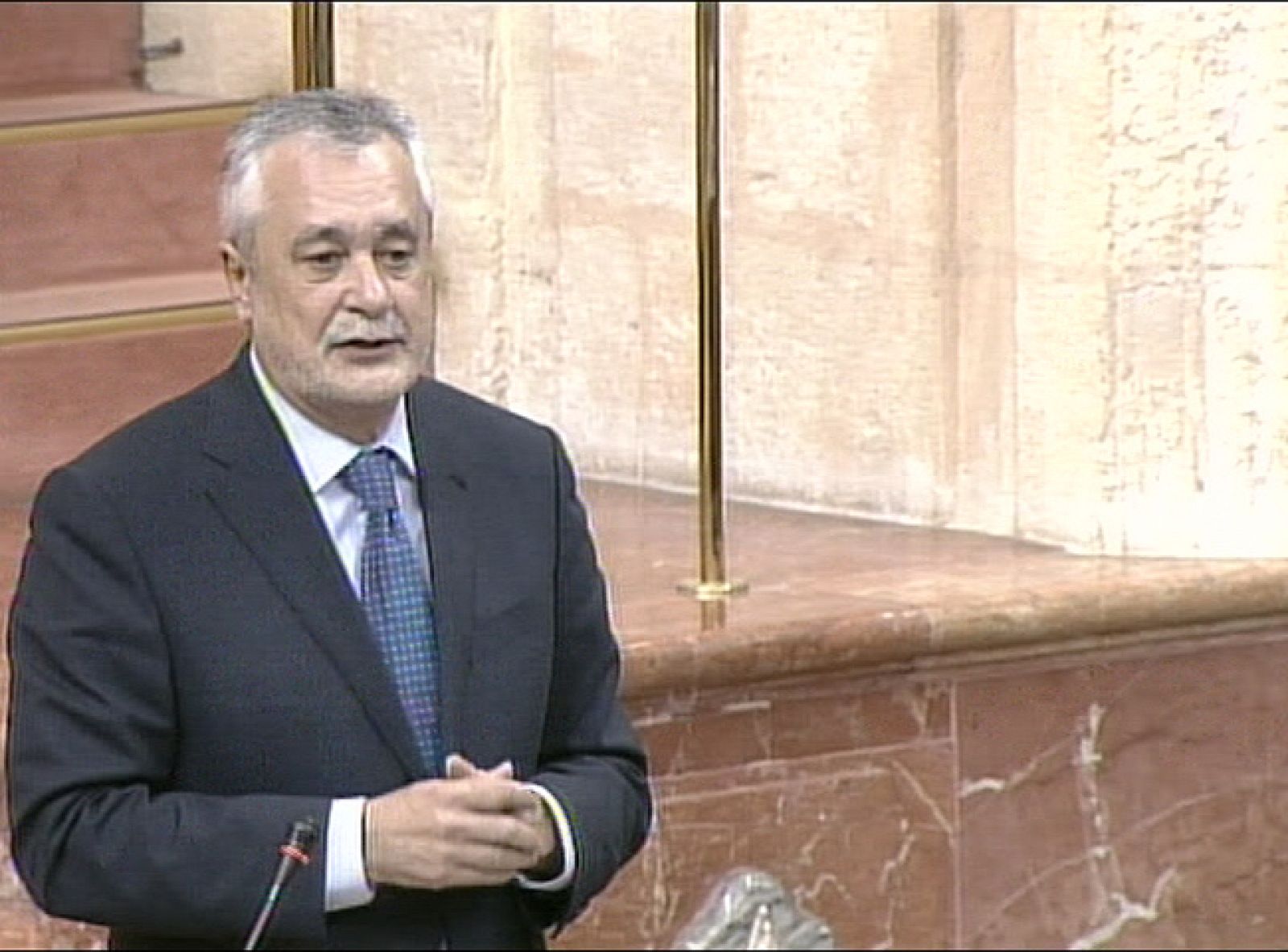 Javier Arenas pide al presidente andaluz, José Antonio Griñán, que dimita