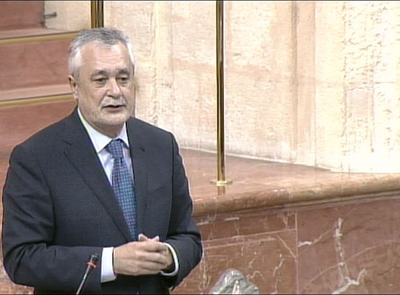 Javier Arenas pide al presidente andaluz, José Antonio Griñán, que dimita