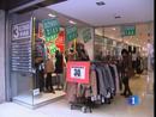 Telediario 1 - Balance de las rebajas