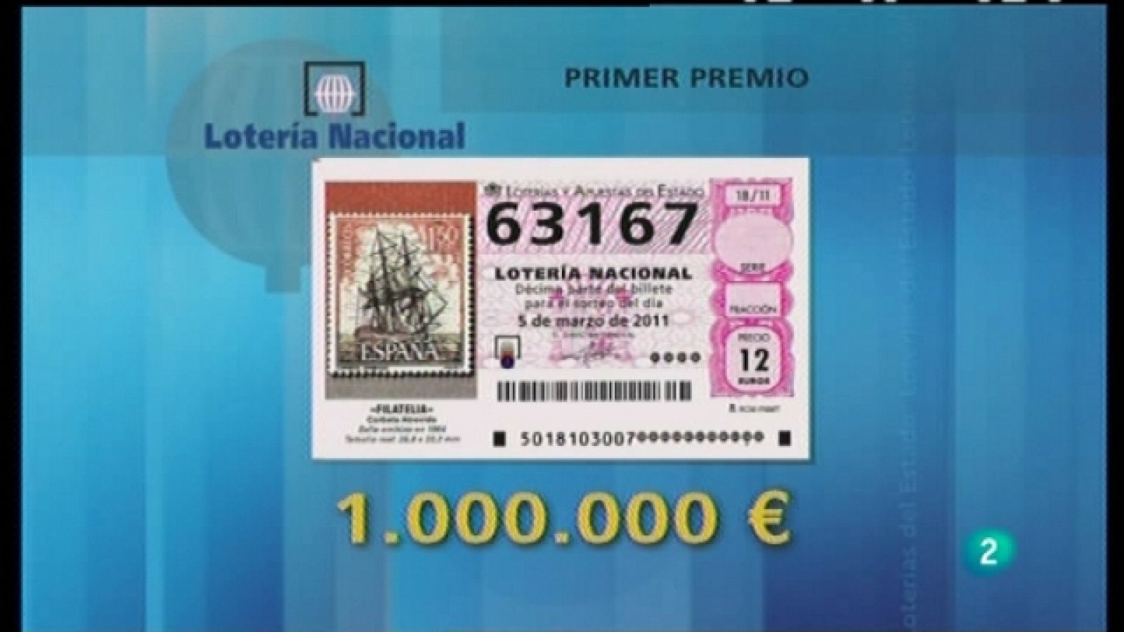 Loterías: Lotería diaria - 05/03/11 | RTVE Play