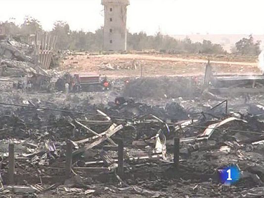 Telediario 1 - Decenas de muertos en Libia