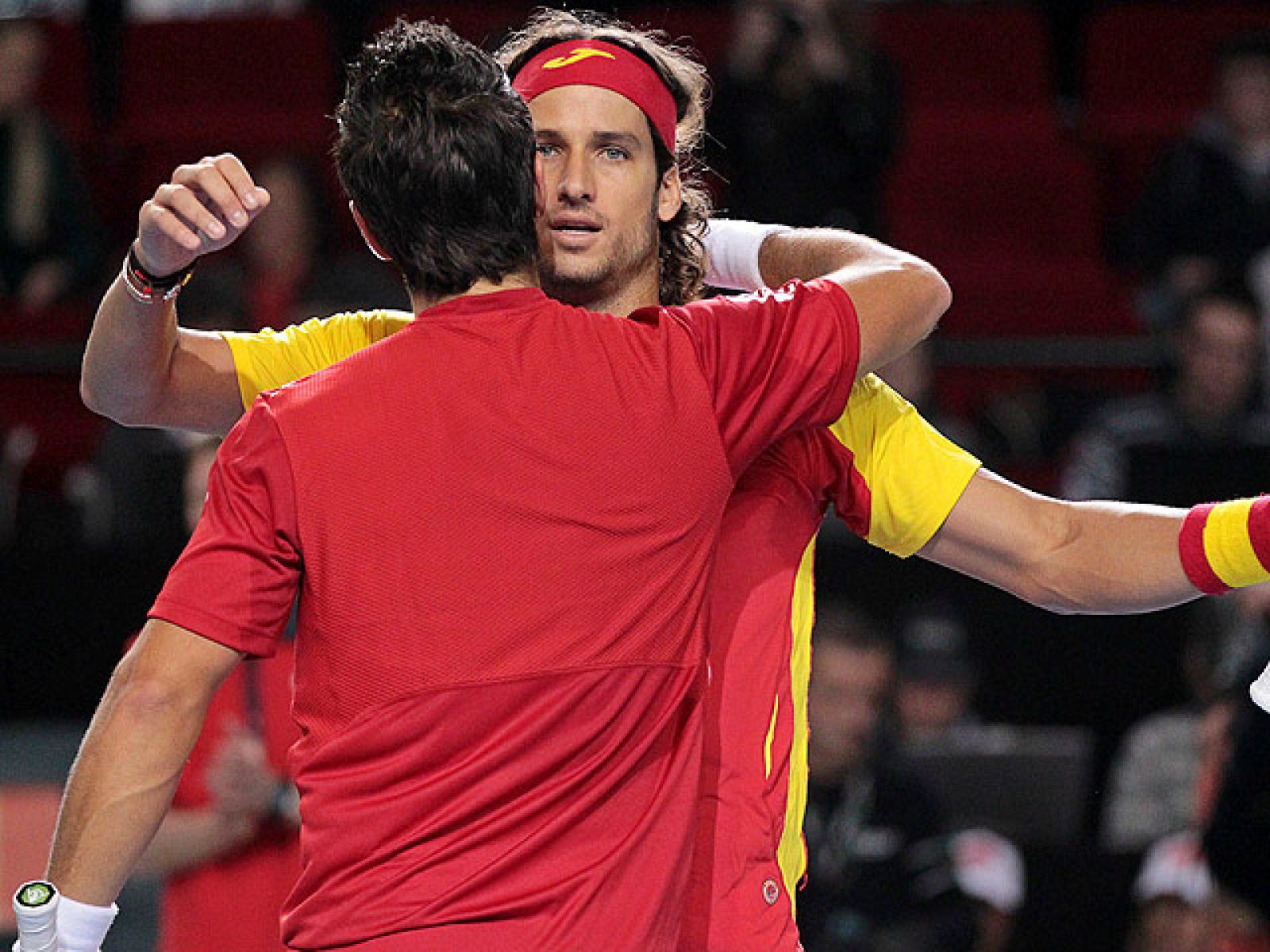Verdasco y Feliciano se han mostrado muy satisfechos tras su victoria a la pareja belga y la consecución del pase a cuartos para España. Por su parte, Albert Costa ha indicado que está "contento" por llegar a cuartos y cree que "no ha sido tan fácil