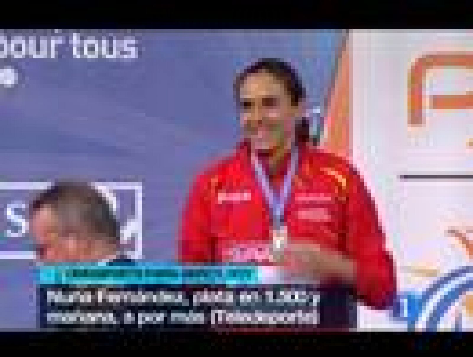 Telediario 1: Nuria Fernández, plata en 1.500 | RTVE Play