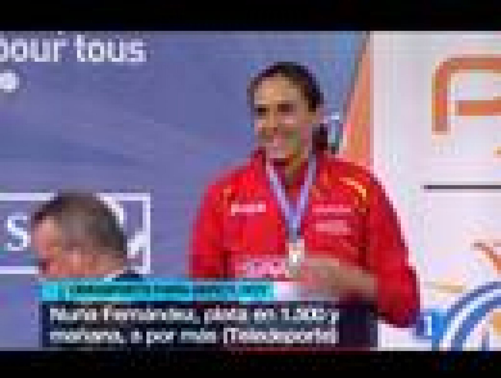 Nuria Fernández ha conseguido la primera medalla para la selección española en los Europeos de atletismo de pista cubierta de París. La atleta, vinculada a la Operación Galgo, se ha redimido con este triunfo.