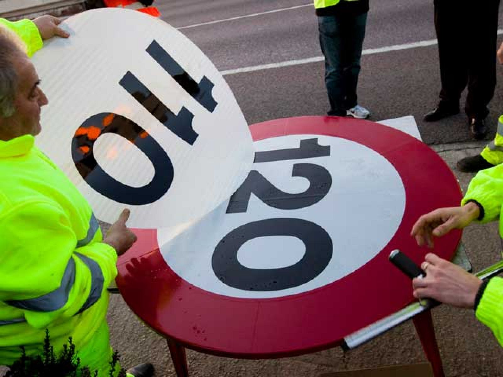 Todo listo para el cambio de velocidad, también los radares