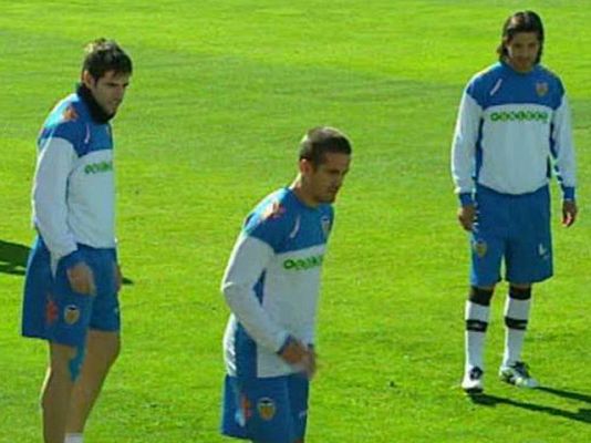 Champions League - El Valencia, concentrado en el Schalke