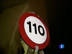 Desde las seis de la mañana no se puede circular a más de 110 kilómetros por hora