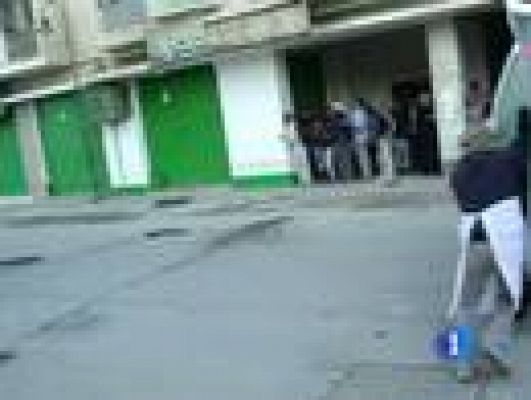 Telediario 1 - La crisis libia