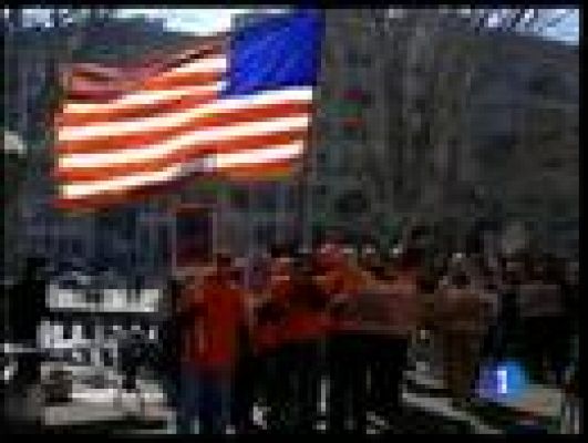 Telediario 1 - Tensión social en Estados Unidos