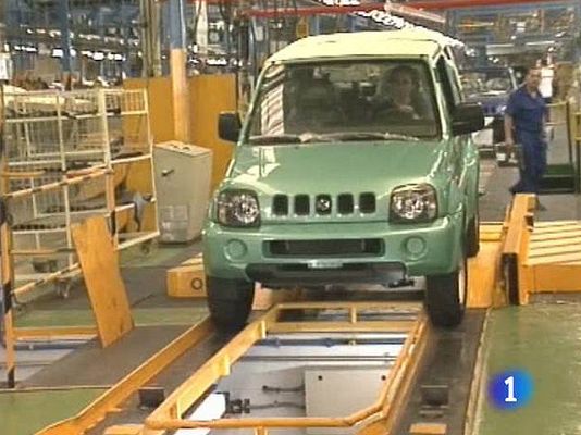 Telediario 1 - Cierra la fábrica de automóviles Santana, con más de medio siglo de vida