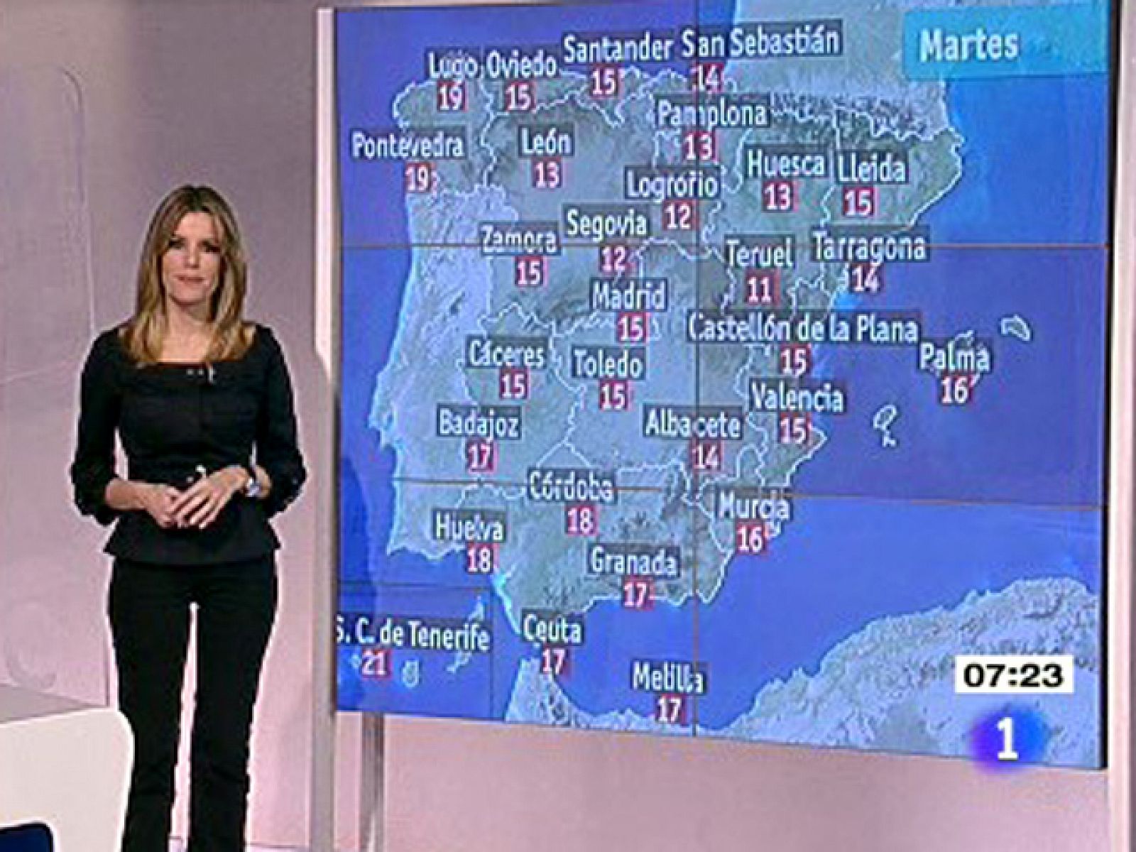 Lluvias intermitentes en casi todo el país