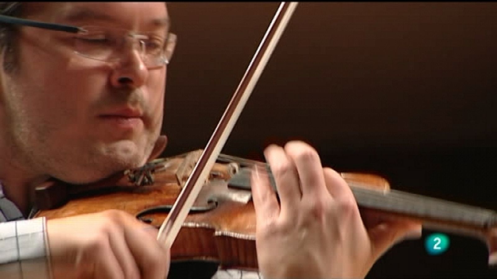 El violinista Vadim Repin y el clarinetista Cristo Barrios, en 'Programa de mano'