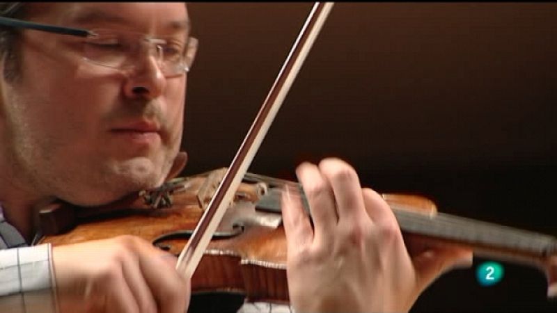  El violinista Vadim Repin y el clarinetista Cristo Barrios, en 'Programa de mano' 