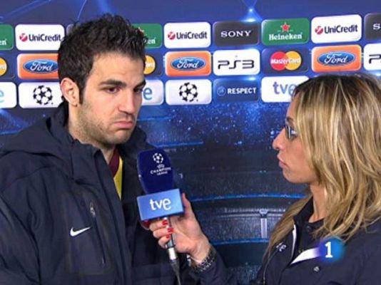 Champions League - Cesc: "He notado un pinchazo"