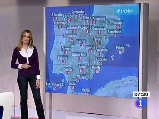 Lluvias intensas en Andalucía y área del Estrecho