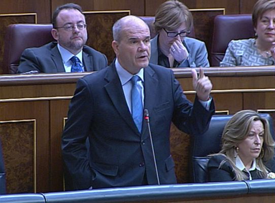 Telediario 1 - El PP pide a Chaves que dimita