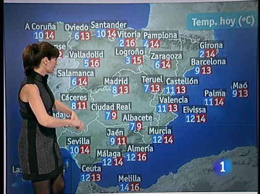 El tiempo - Lluvias fuertes en Andalucía