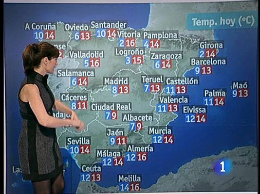 Lluvias fuertes en Andalucía