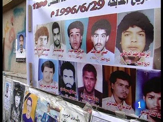 Telediario 1 - Presos políticos libios sueñan con la caída de Gadafi