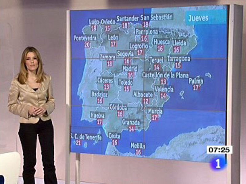 Lluvias fuertes en Andalucía y Extremadura