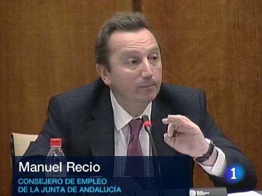 Telediario 1 - La Junta Andalucía habla de 146 casos sospechosos relacionados con los ERE