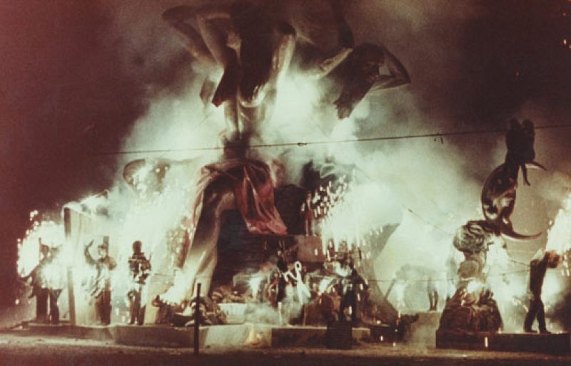 Las Fallas: arquitectura efímera 