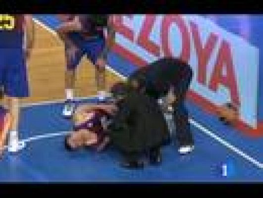 Telediario 1 - Victorias de Barça y Real Madrid