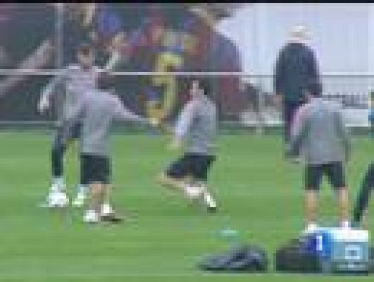 Telediario 1 - El Barça busca sentenciar la Liga