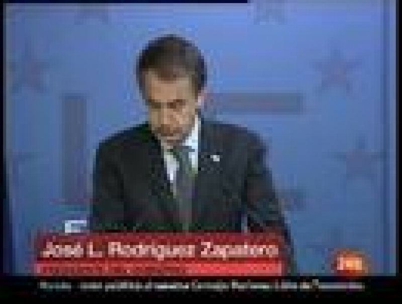 Zapatero cree que las sanciones a régimen de Gadafi serán efectivas