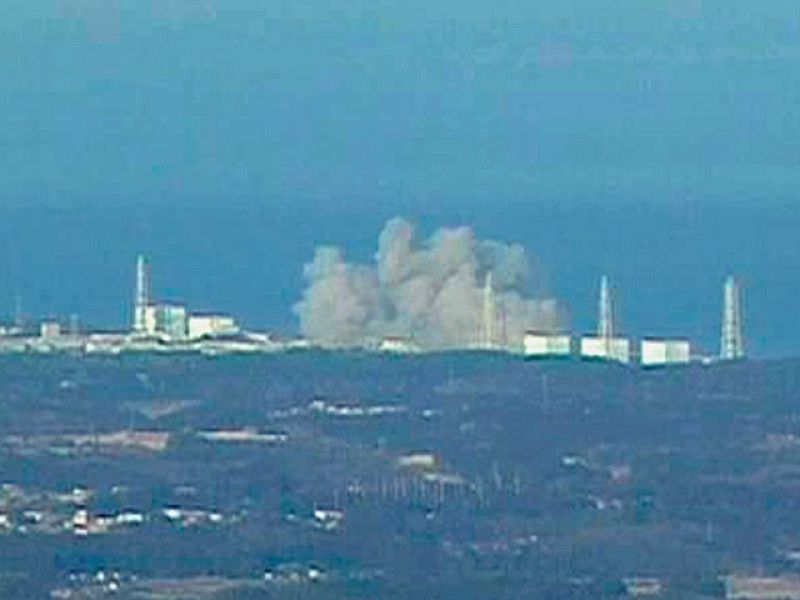  Preocupación por la explosión en la central nuclear de Fukushima, en Japón