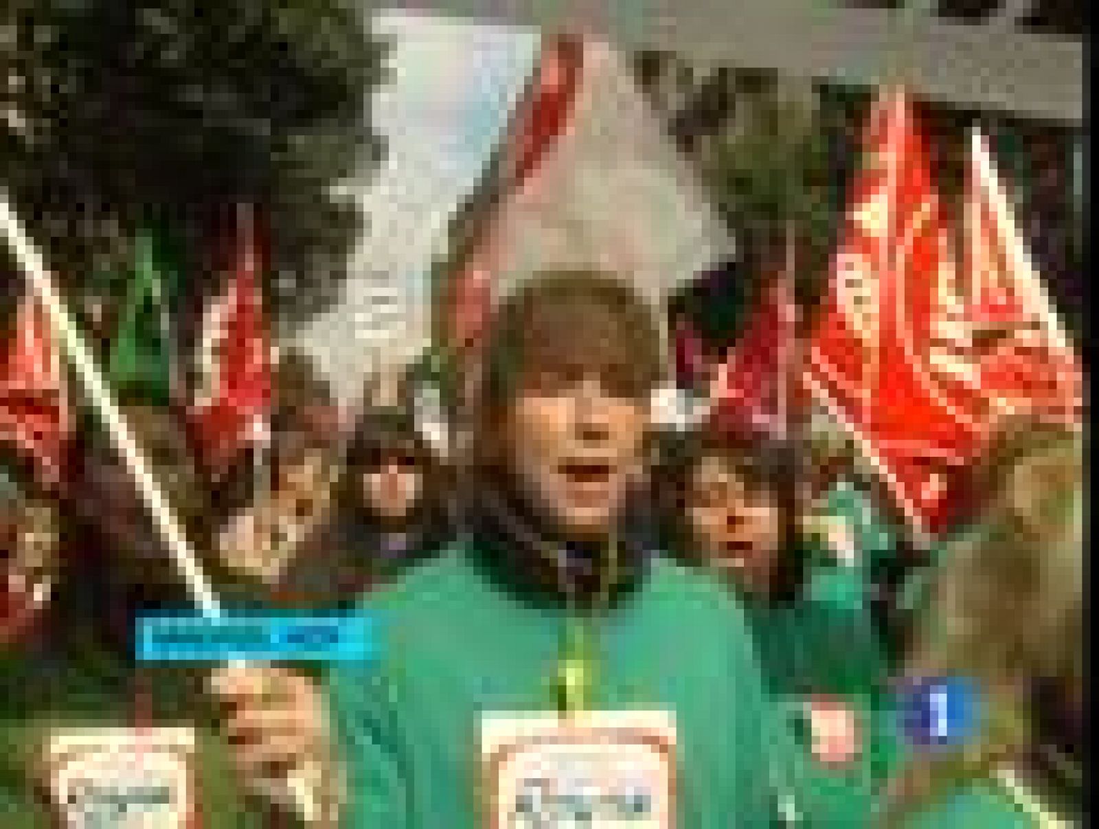 Telediario 1: Marcha de Trabajadores de Rumasa | RTVE Play