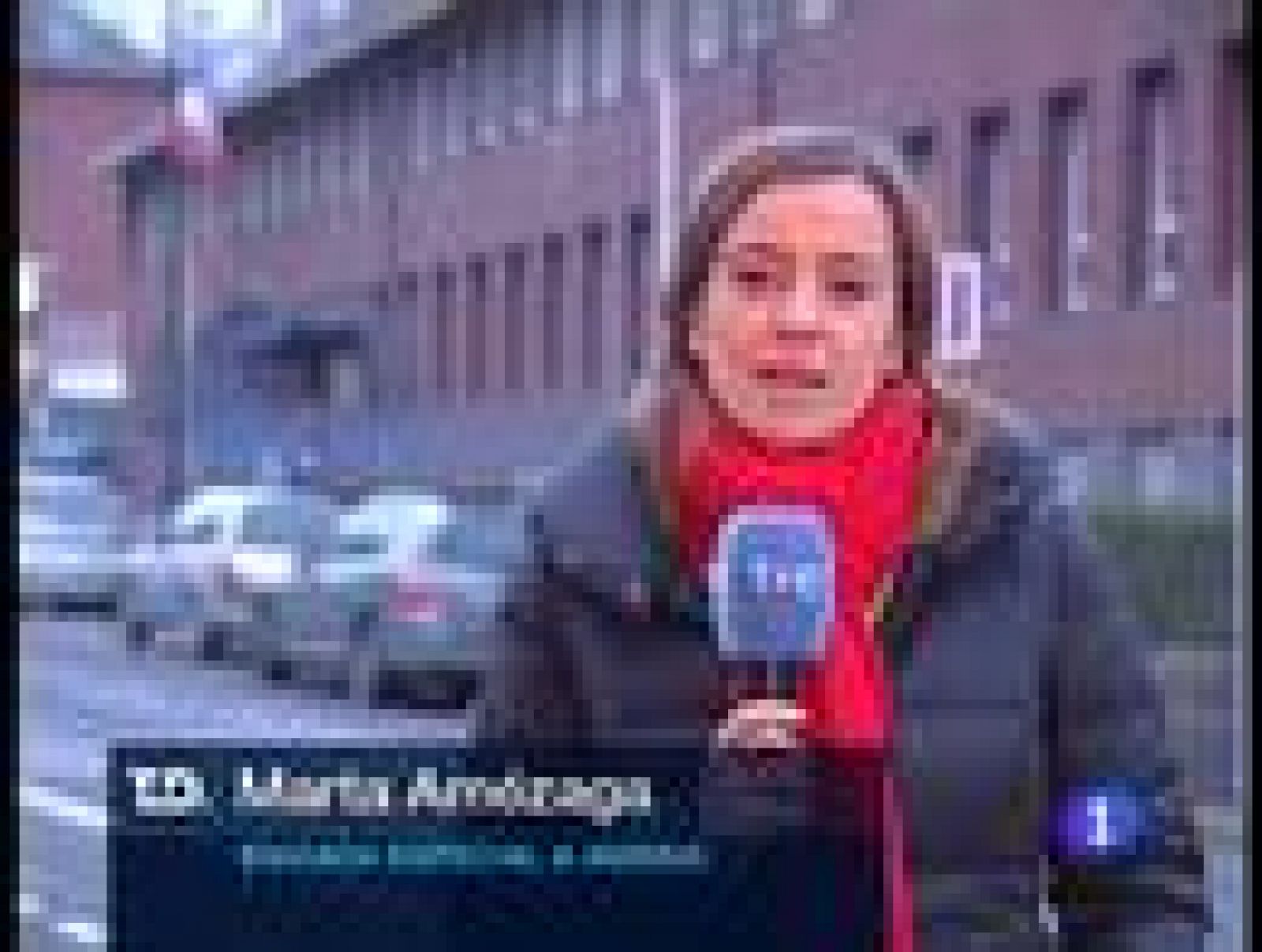 Armas y documentación en el resgistro de la casa de los etarras