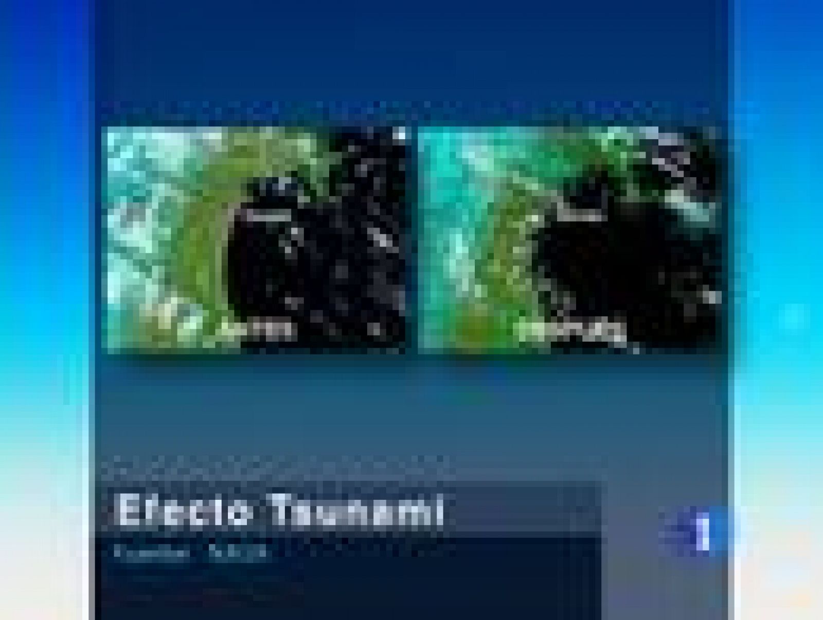 Imágenes de videoaficionados del tsunami japonés