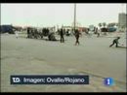 Telediario 1 - Los combates se centran en Ajdabiya