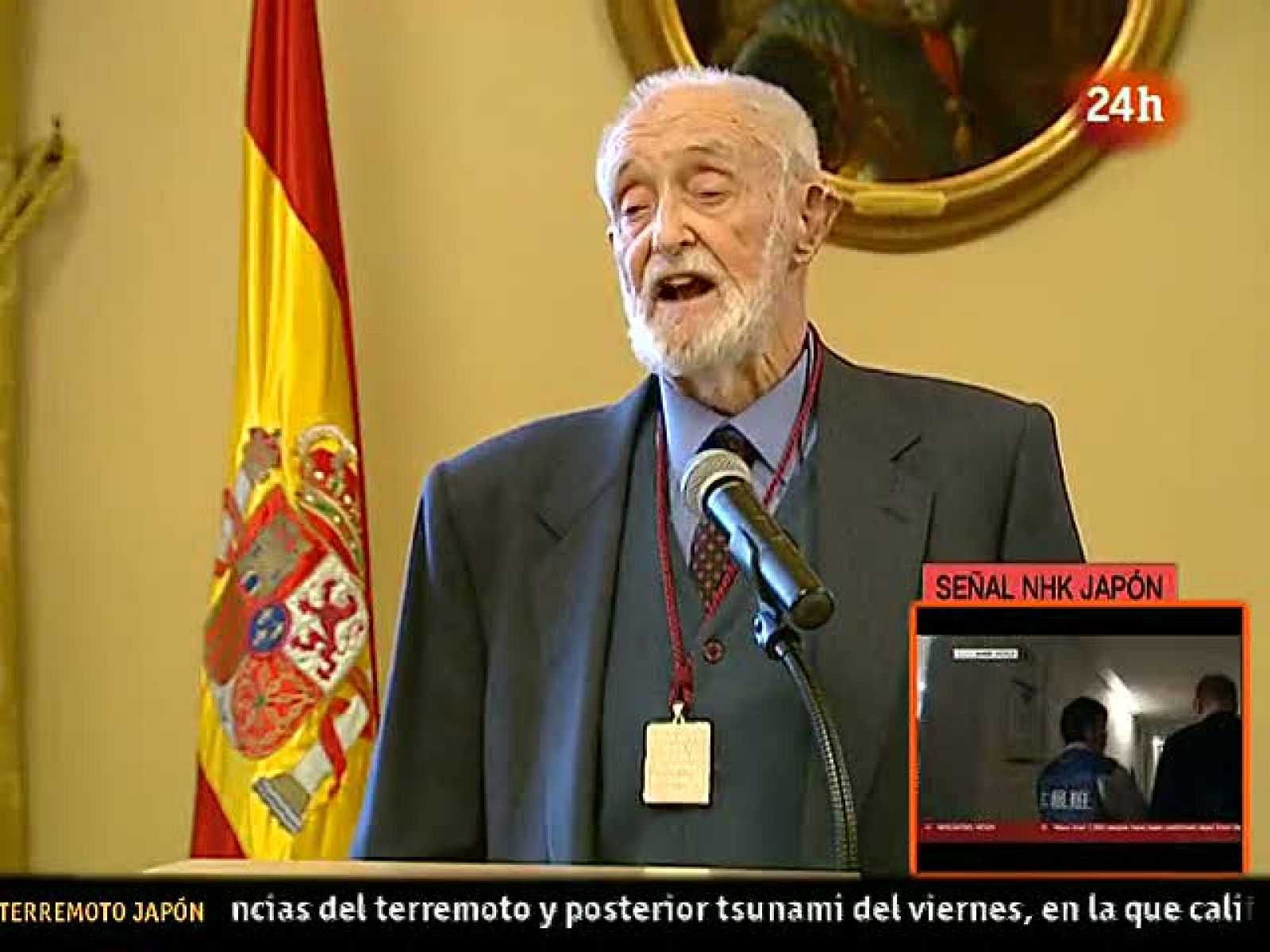 José Luis Sampedro: "El día que se nace se empieza uno a morir" - Informativo 24h | Ver