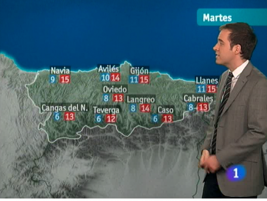 Panorama Regional - El tiempo en la Comunidad de Asturias - 14/03/11