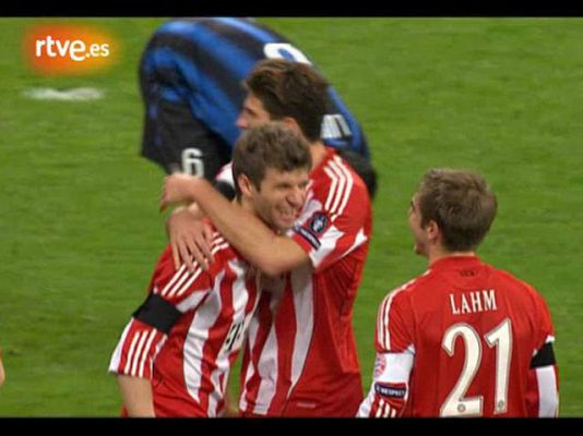 Champions League - Müller adelanta al Bayern (2-1)