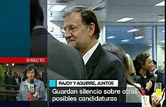 Cena del PP con Aguirre y Rajoy