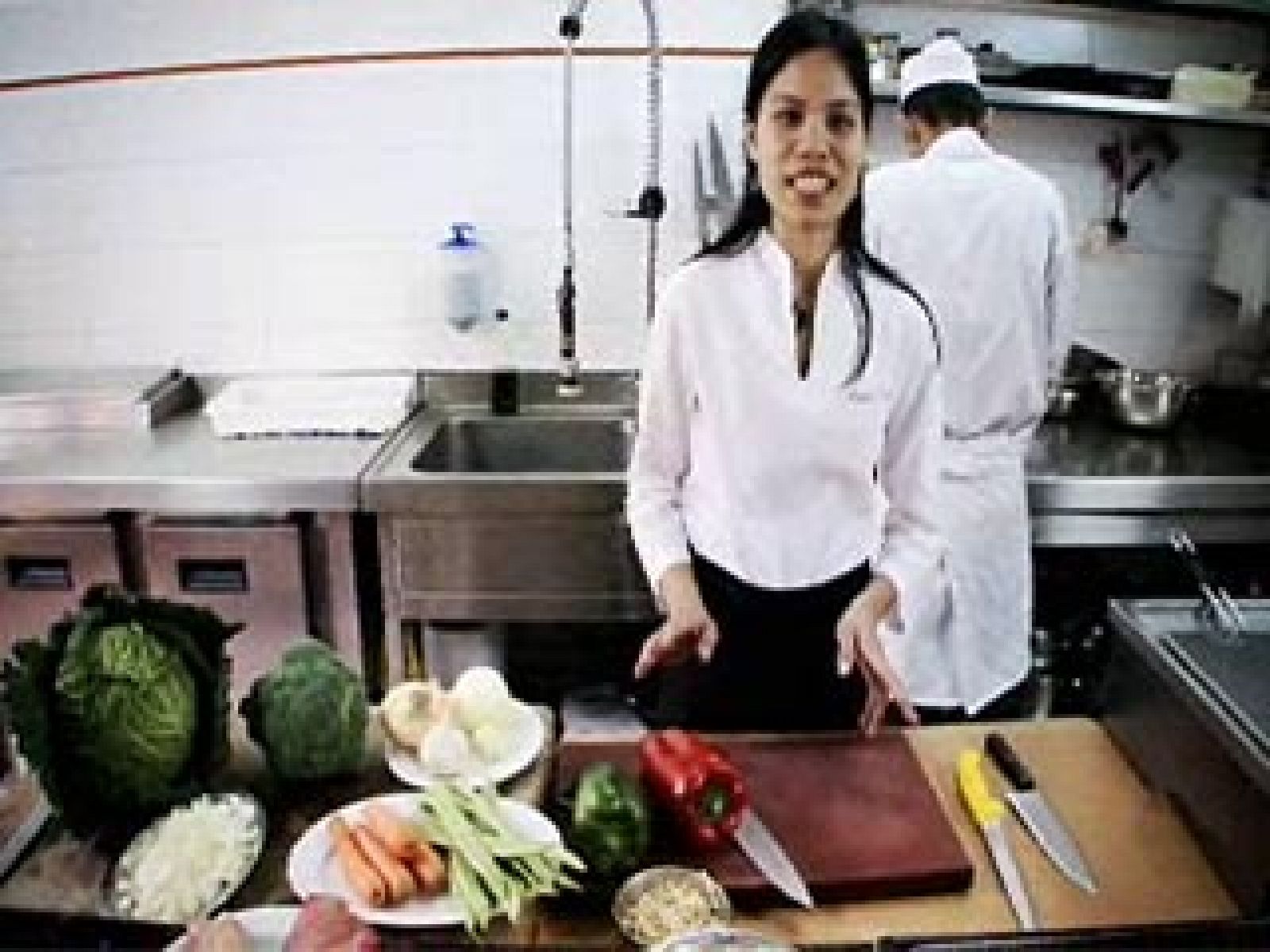 Recetas internacionales de 'Destino: España' - Pansit filipino