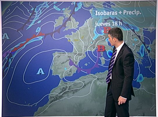 El tiempo - Intervalos de viento fuerte