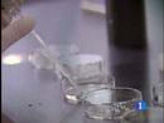 Telediario 1 - Bebé libre de un gen del cáncer