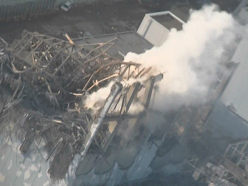 Bajan los niveles de contaminación en la central nuclear japonesa de Fukushima