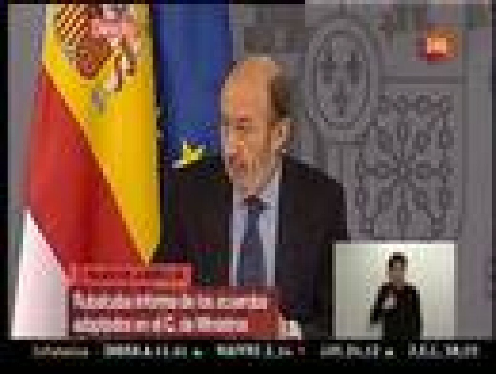 Rubalcaba pide unidad en el PSOE sobre Sortu "porque las discrepancias no ayudan" - Informativo 24h | Ver