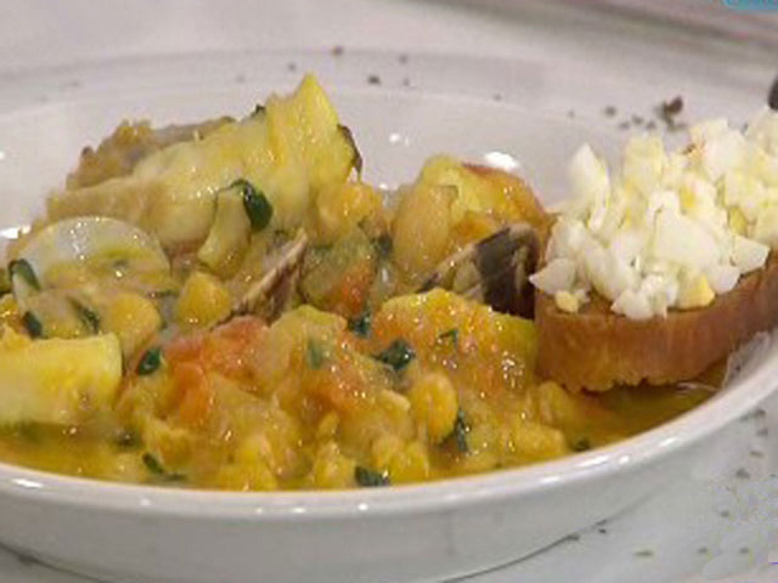 Saber cocinar - Potaje de vigilia con almejas (18/03/11)