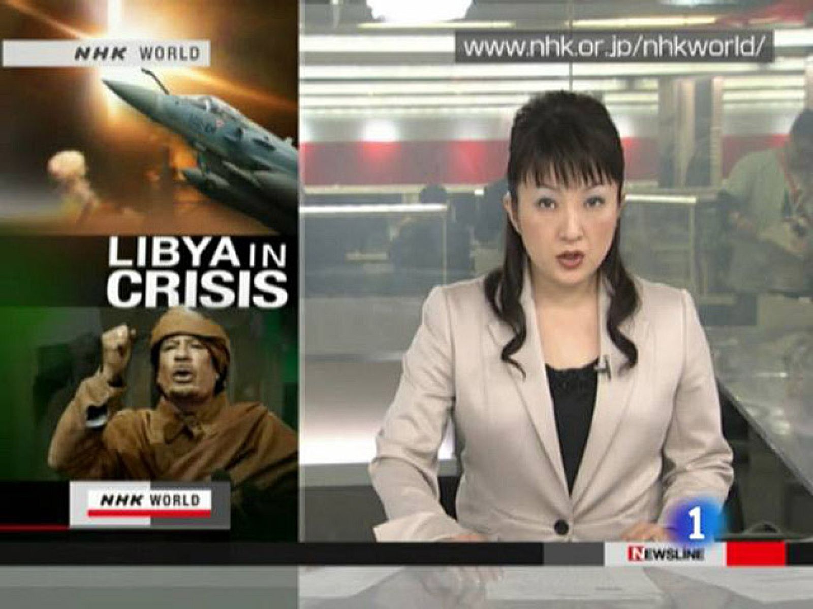 Los medios de comunicación siguen al minuto el conflicto en Libia