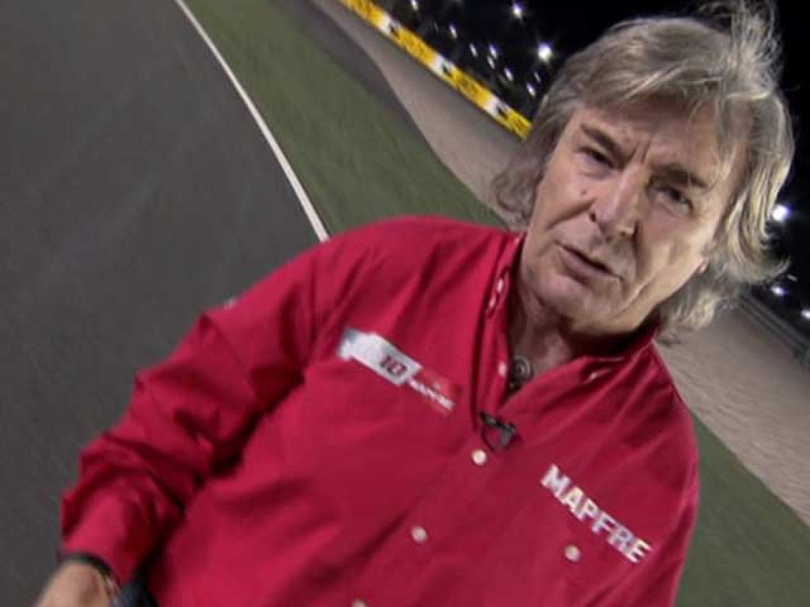 El ex piloto y comentarista de TVE Ángel Nieto recorre el circuito catarí de Losail para desvelar algunos de sus secretos.